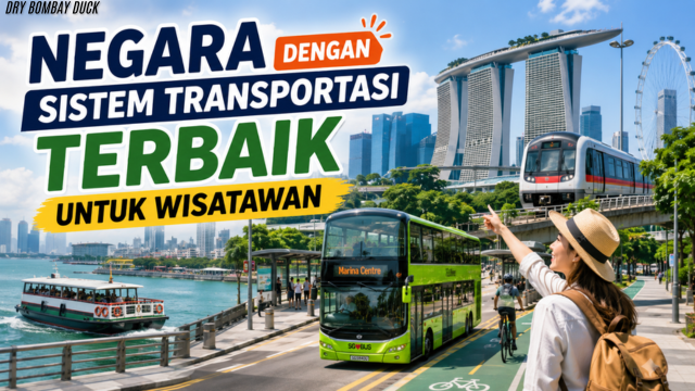 Negara dengan Sistem Transportasi Terbaik untuk Wisatawan