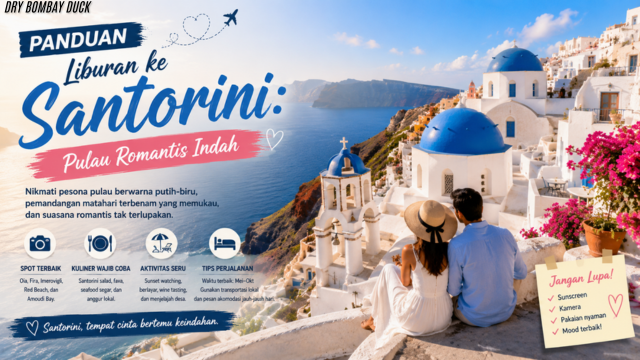 Panduan Liburan ke Santorini: Pulau Romantis Indah