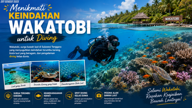 Menikmati Keindahan Wakatobi untuk Diving