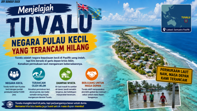 Menjelajah Tuvalu : Negara Pulau Kecil yang Terancam Hilang