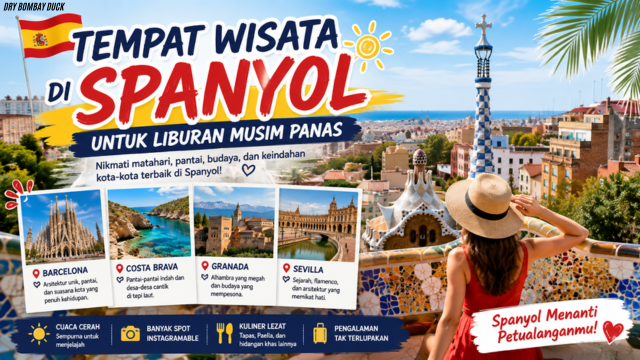 Tempat Wisata di Spanyol untuk Liburan Musim Panas
