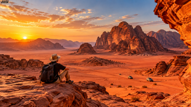 Menyusuri Wadi Rum, Gurun Merah Yordania yang Terasa Seperti Mars