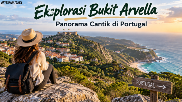 Eksplorasi Bukit Arvella, Panorama Cantik di Portugal