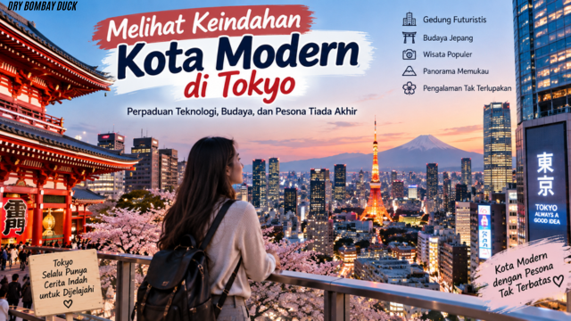 Melihat Keindahan Kota Modern di Tokyo