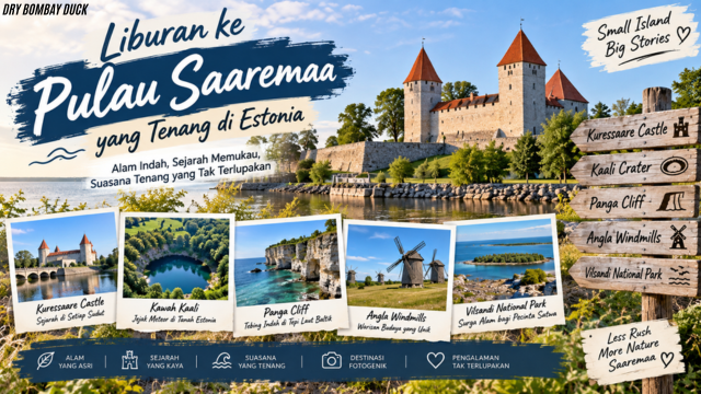 Liburan ke Pulau Saaremaa yang Tenang di Estonia