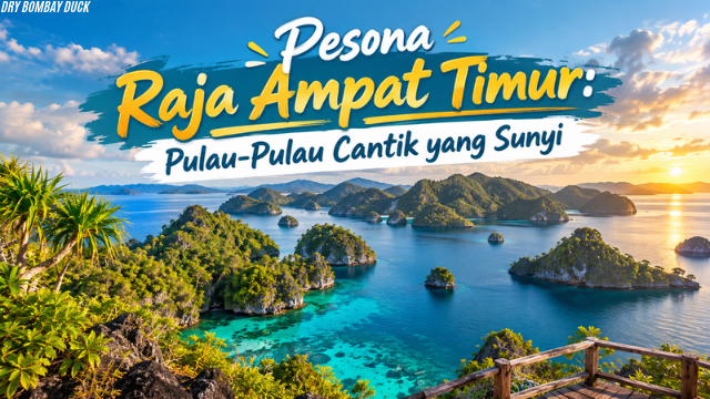 Pesona Raja Ampat Timur: Pulau-Pulau Cantik yang Sunyi