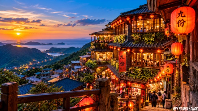 Wisata ke Taiwan Menjelajahi Desa Pegunungan Jiufen